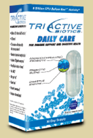 TriActive Biotics by Essential Source - Daily Care - 30 Capsules - Click Image to Close